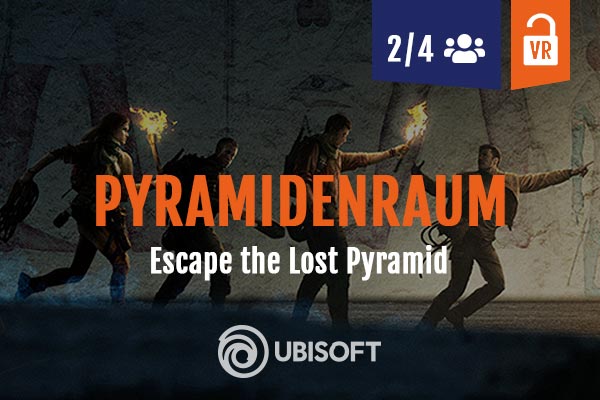 VR escape room Escape the Lost Pyramid, 2 or 4 people