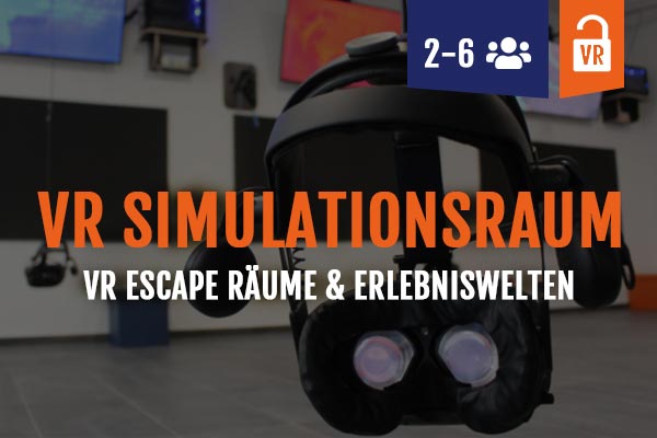 VR simulation room Nienburg, VR escape rooms and VR worlds, 2-6 people