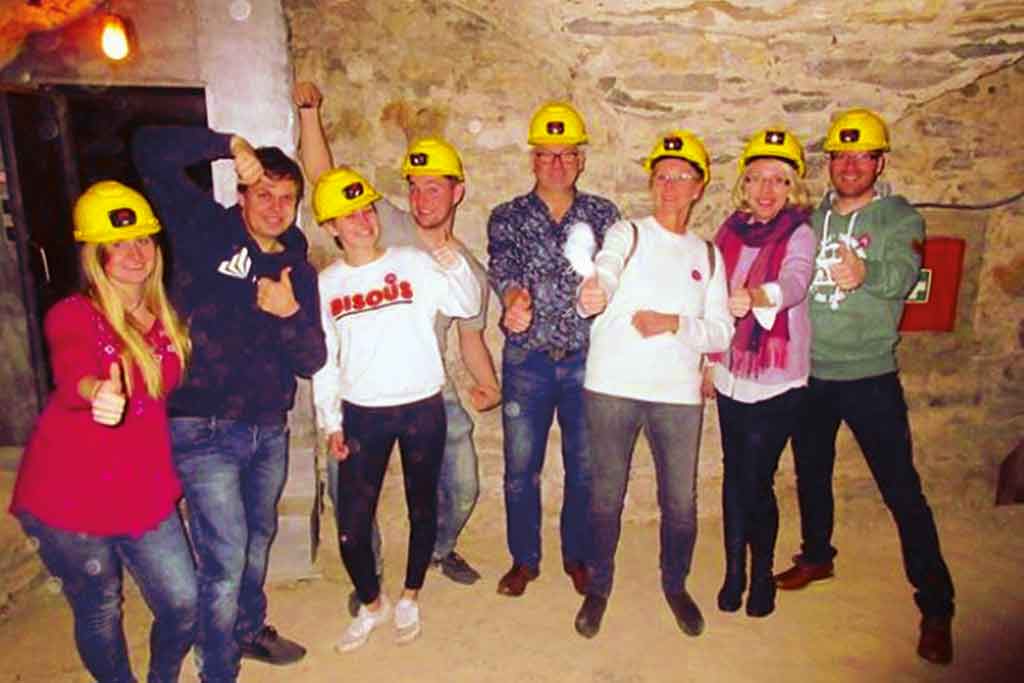 Gemeinsam rätseln im Gewölbekeller in Dalheim