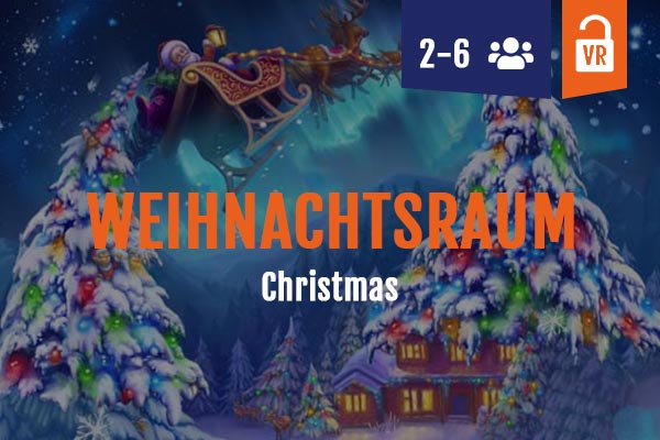 VR escape room Christmas, 2-6 people