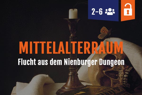 Medieval room Escape from the Nienburg Dungeon, 2-6 people