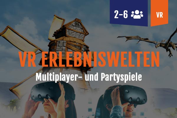 VR adventure worlds, multiplayer and party games, Nienburg