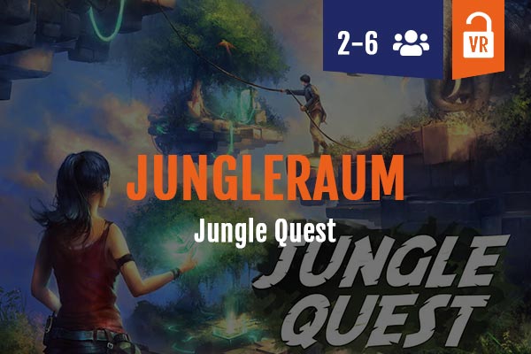 VR escape room Jungle Quest, 2-6 people