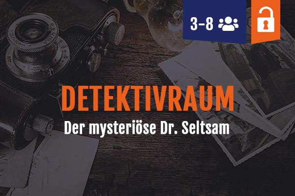 Detective room The mysterious Dr. Seltsam, 3-8 people